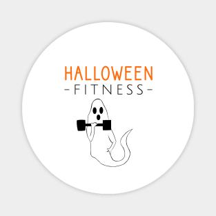 Halloween Fitness Magnet